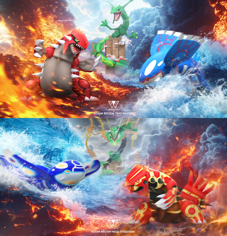 [PREORDER] 1/20 Scale World Figure [WONDER] - Rayquaza