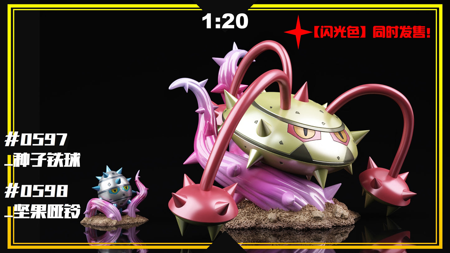 [PREORDER] 1/20 Scale World Figure [SXG] - Ferroseed & Ferrothorn