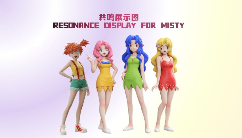 [PREORDER] 1/20 Scale World Figure [RACER] - Daisy & Violet & Lily