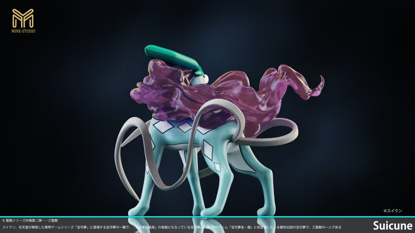 [PREORDER] 1/20 Scale World Figure [MINE] - Raikou & Entei & Suicune