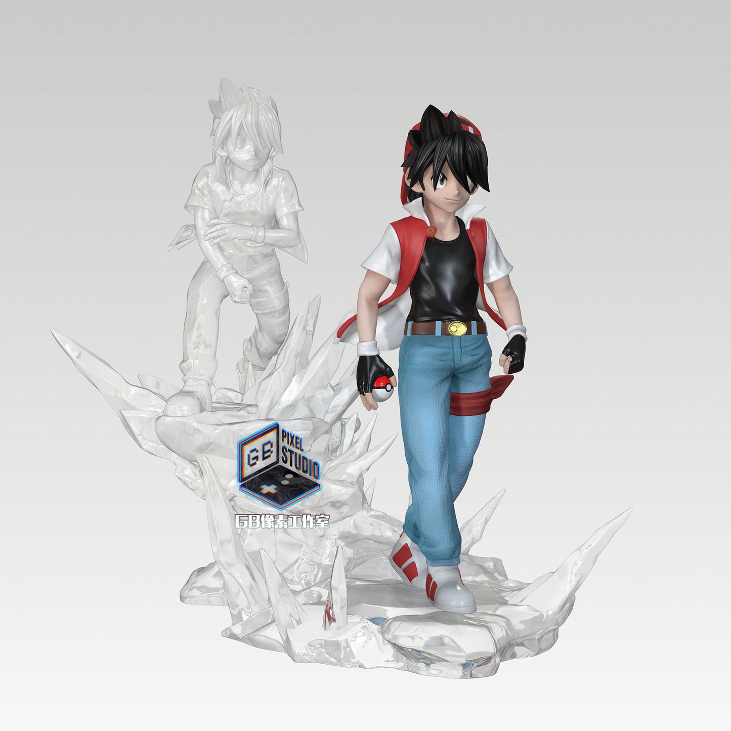 [PREORDER] 1/20 Scale World Figure [GB PIXEL] - Red (Adventures)