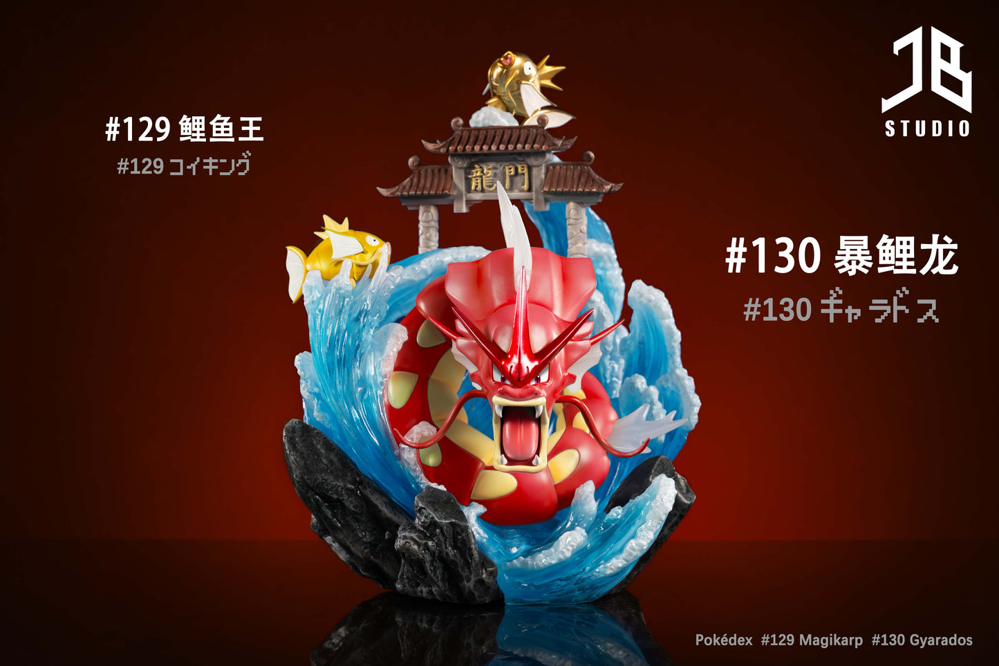 [PREORDER] 1/20 Scale World Figure [JB] - Magikarp & Gyarados