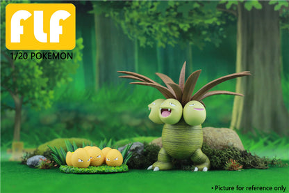 [IN STOCK] 1/20 Scale World Figure [FLF] - Exeggcute & Exeggutor