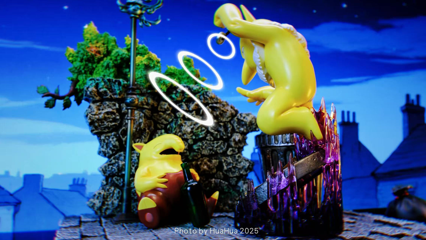 [IN STOCK] 1/20 Scale World Figure [WONDER] - Drowzee & Hypno