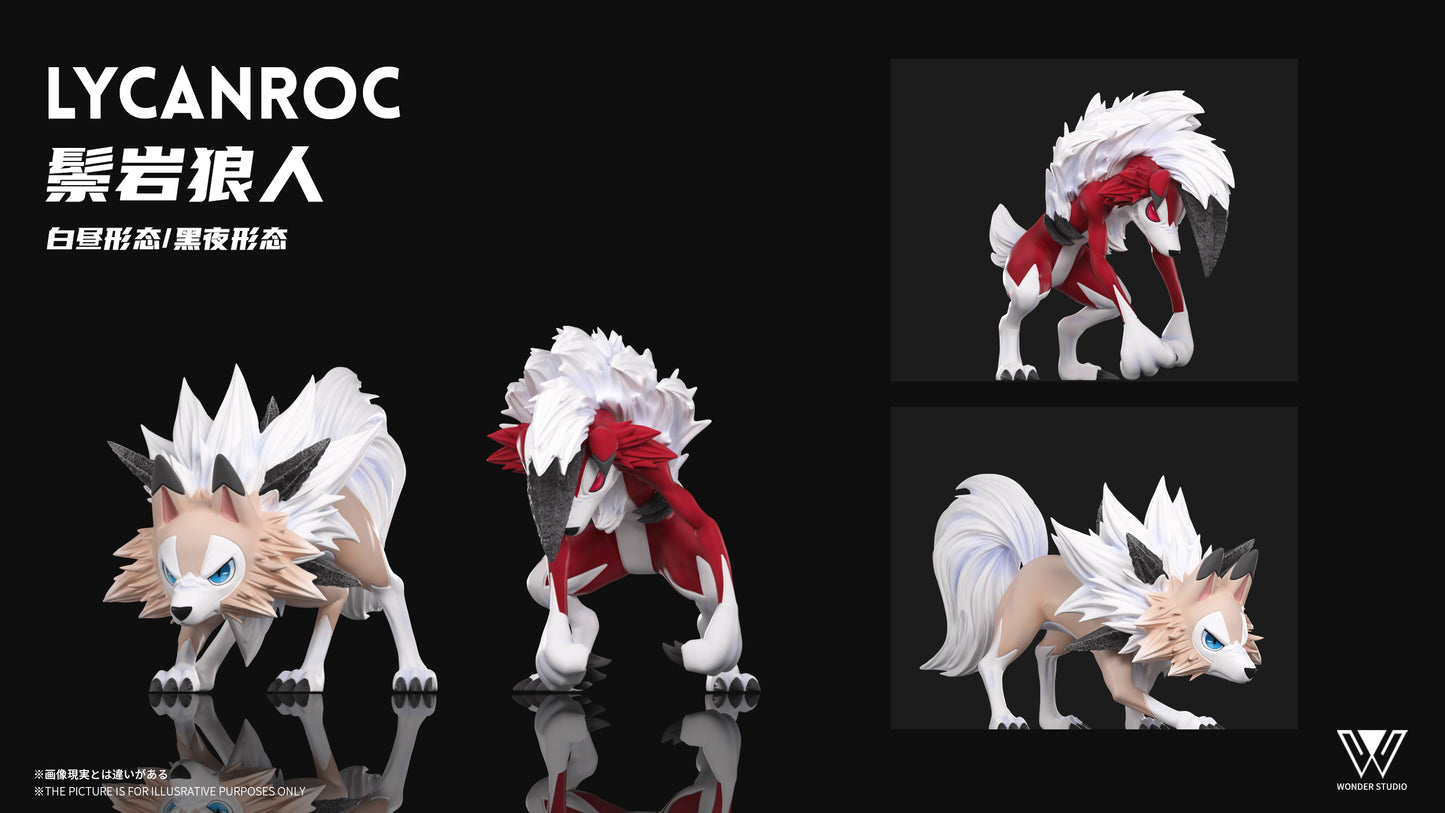 [PREORDER] 1/20 Scale World Figure [WONDER] - Lycanroc (Midday & Midnight)