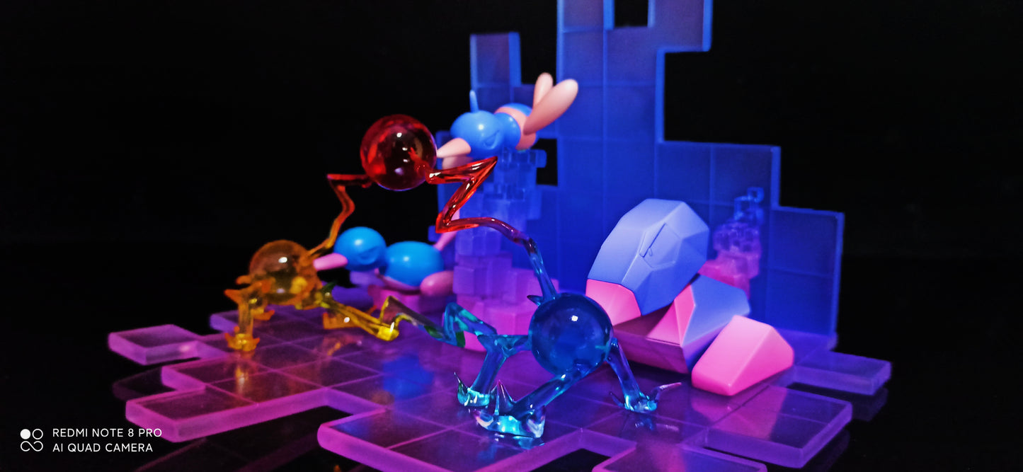 [IN STOCK] 1/20 Scale World Figure [LM] - Porygon & Porygon2 & Porygon-Z