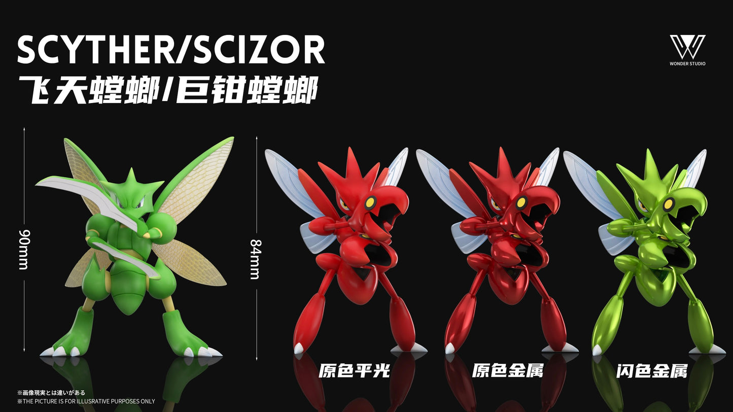 [PREORDER] 1/20 Scale World Figure [WONDER] - Scyther & Scizor