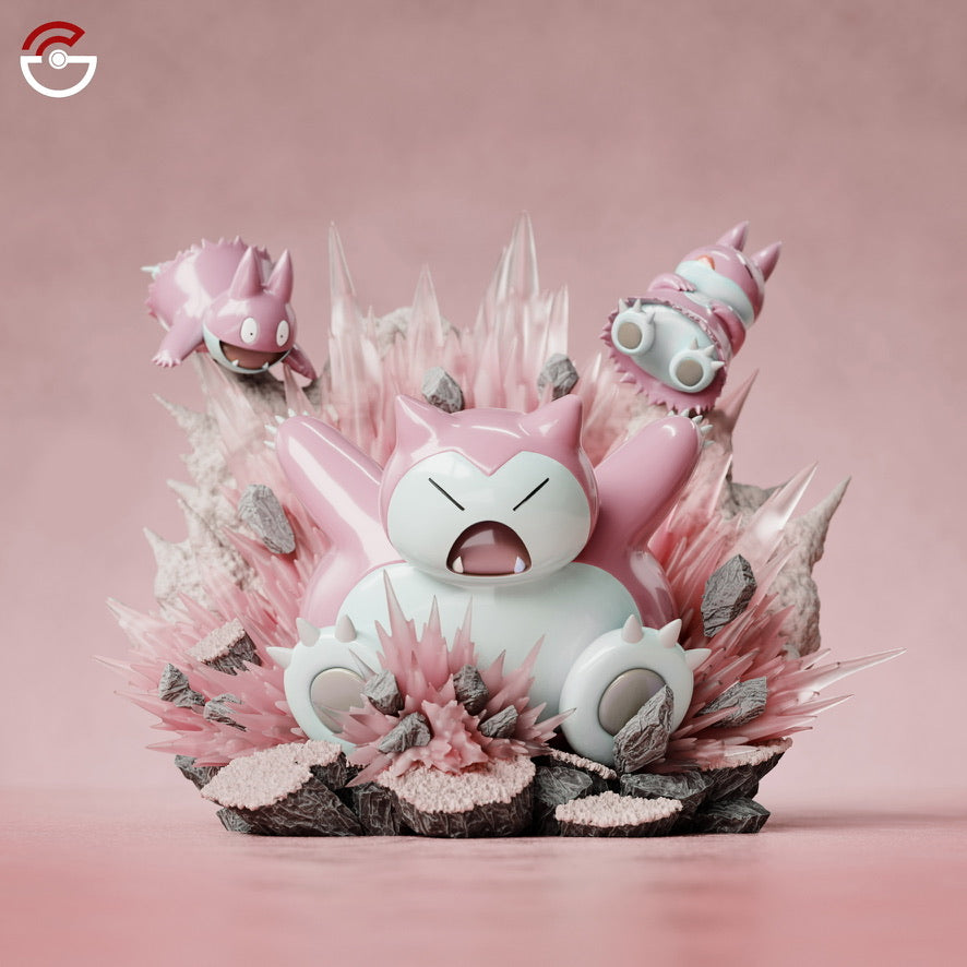 [PREORDER] 1/20 Scale World Figure [GZ] - Snorlax & Munchlax