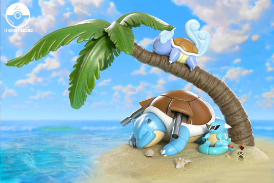 [PREORDER] 1/20 Scale World Figure [XZ] - Squirtle & Wartortle & Blastoise