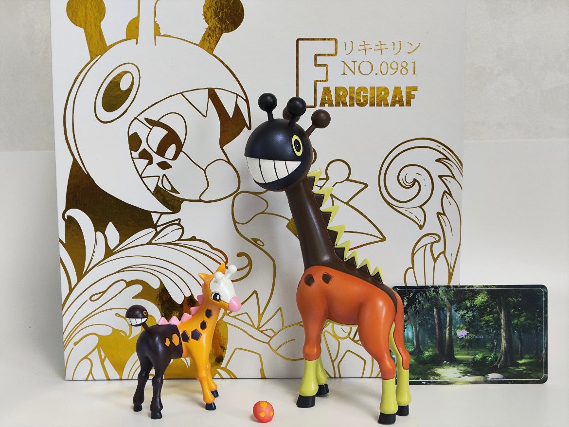 [IN STOCK] 1/20 Scale World Figure [T1] - Girafarig & Farigiraf