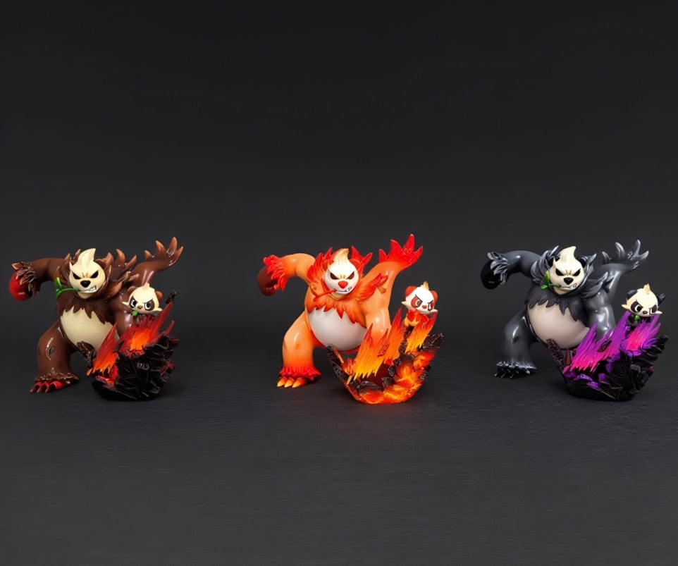 [PREORDER] 1/20 Scale World Figure [FROZEN WATER] - Pancham & Pangoro