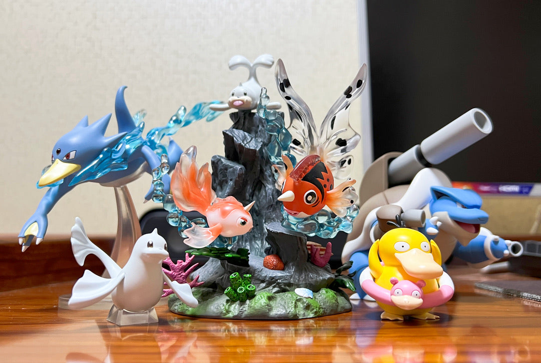 [IN STOCK] 1/20 Scale World Figure [XO] - Goldeen & Seaking