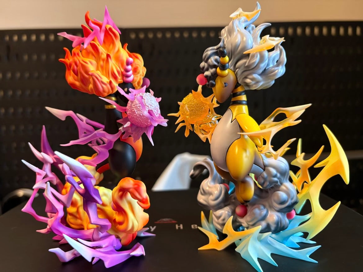 [IN STOCK] 1/20 Scale World Figure [ROCKY HELMET] - Mega Ampharos