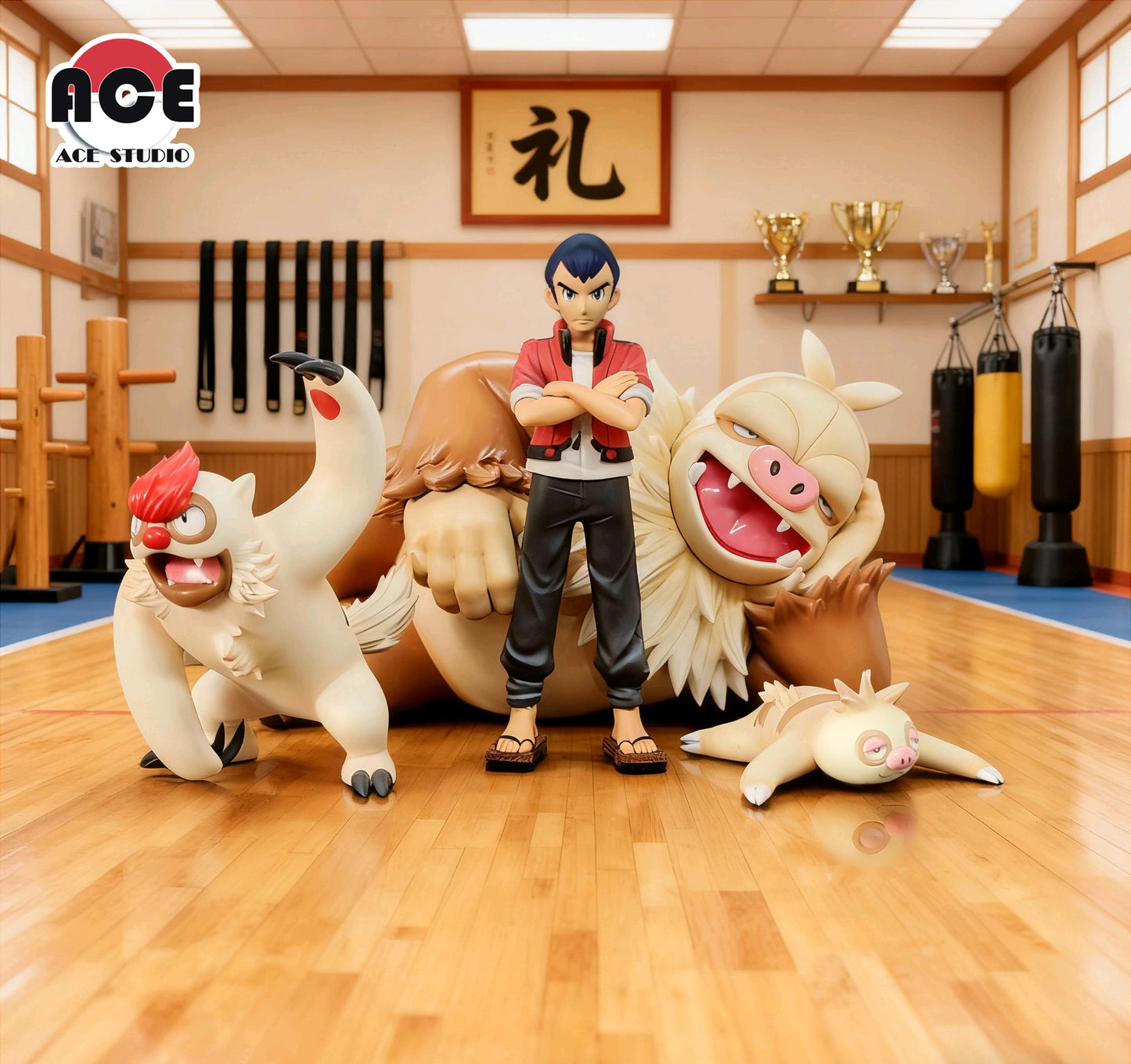 [PREORDER] 1/20 Scale World Figure [ACE] - Norman & Slaking