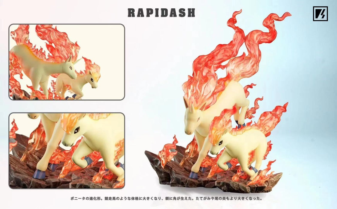 [PREORDER CLOSED] 1/20 Scale World Figure [VS] - Ponyta & Rapidash