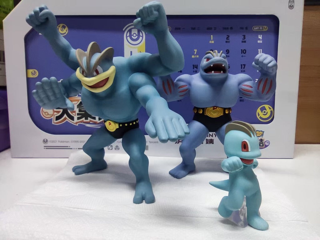 [IN STOCK] 1/20 Scale World Figure [VS] - Machop & Machoke & Machamp