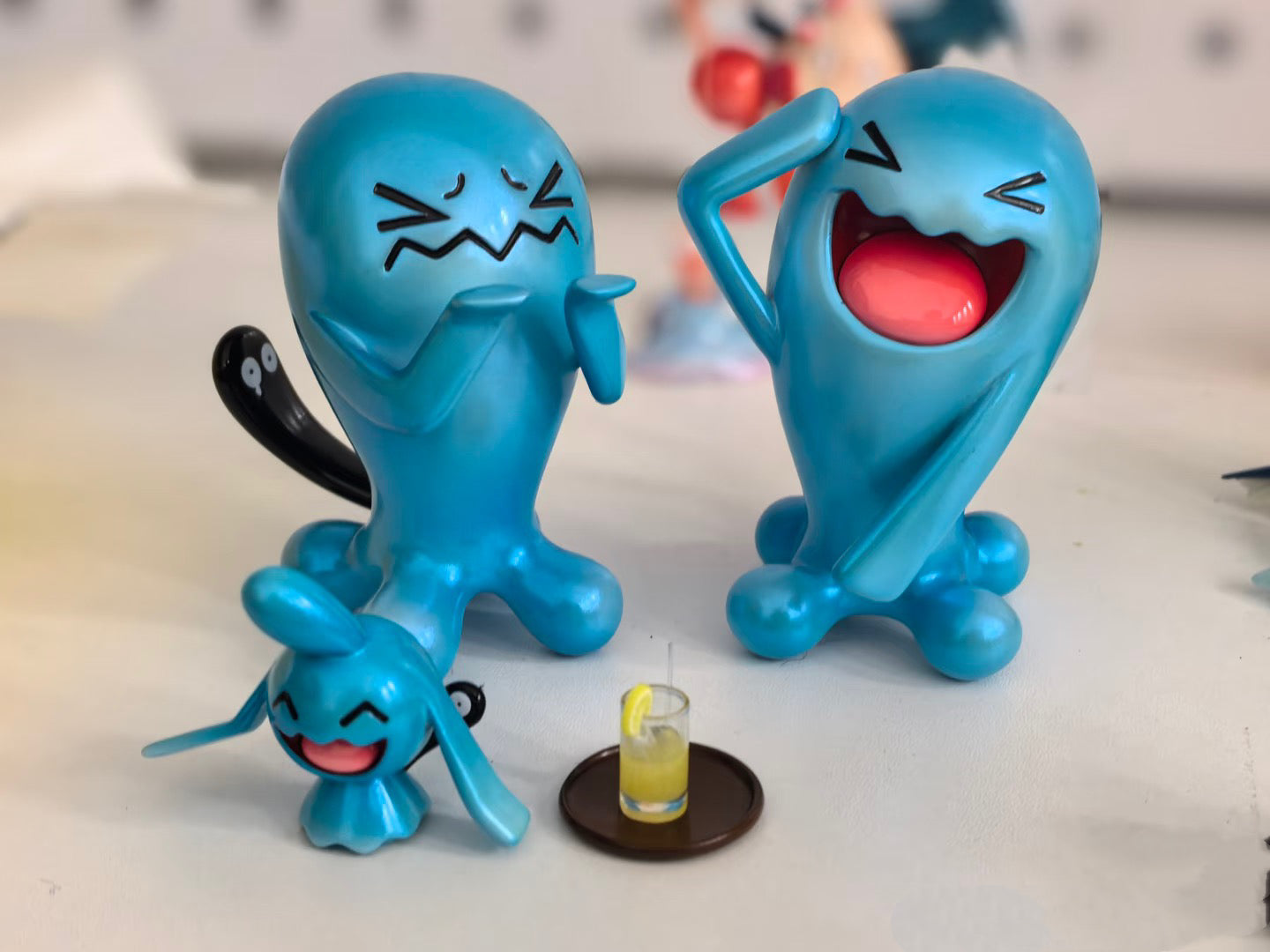 [IN STOCK] 1/20 Scale World Figure [CORONET] - Wobbuffet & Wynaut