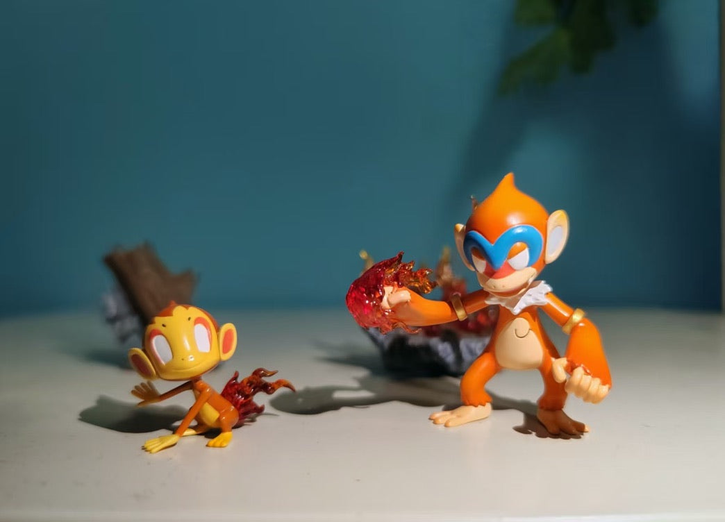 [PREORDER] 1/20 Scale World Figure [RZ] - Chimchar & Monferno