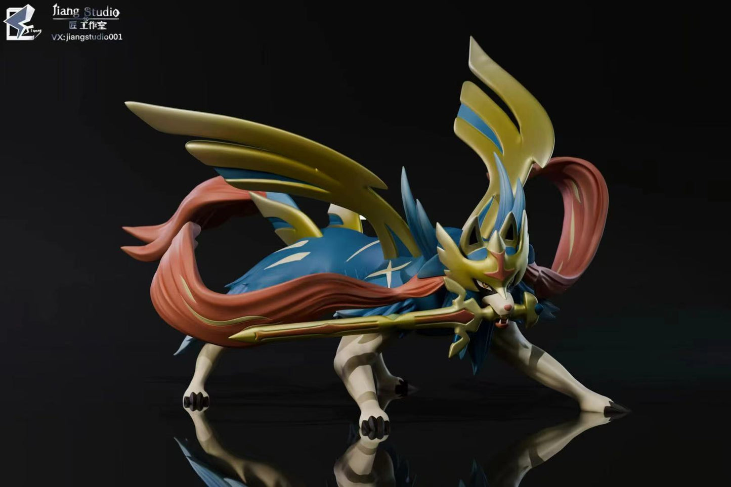 [PREORDER] 1/20 Scale World Figure [JIANG] - Zacian & Zamazenta