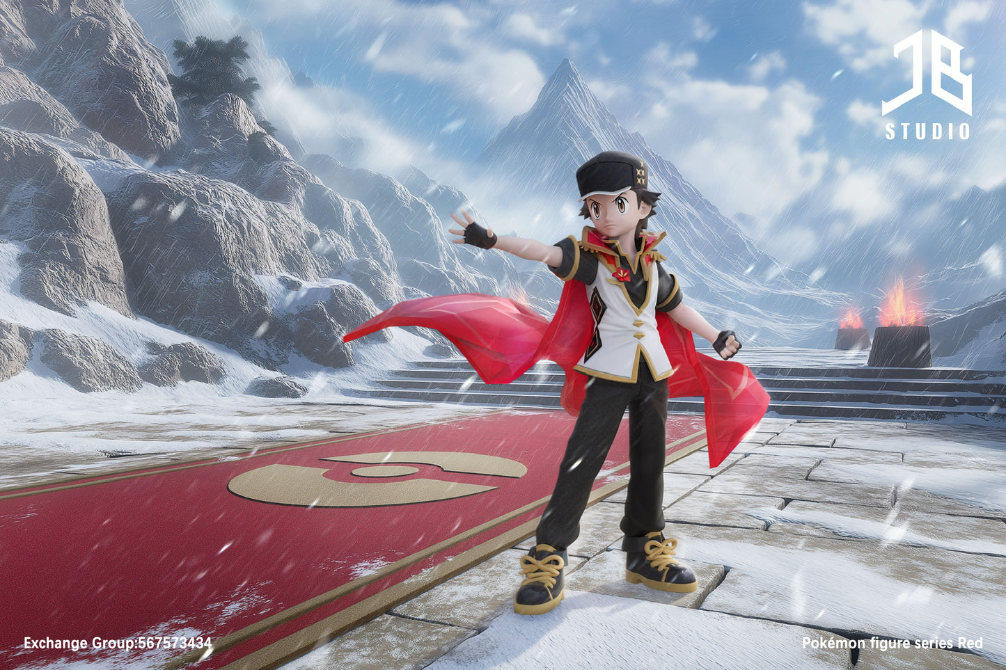 [PREORDER] 1/20 Scale World Figure [JB] - Red (Terastal)