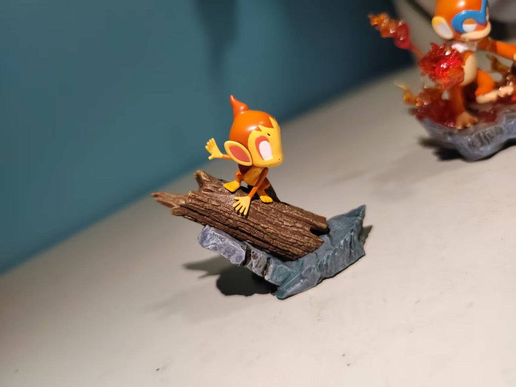[PREORDER] 1/20 Scale World Figure [RZ] - Chimchar & Monferno