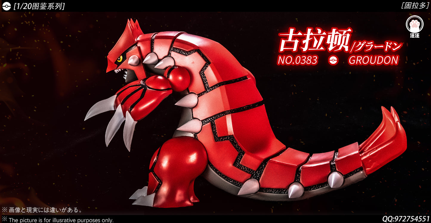 [PREORDER] 1/20 Scale World Figure [WW] - Groudon