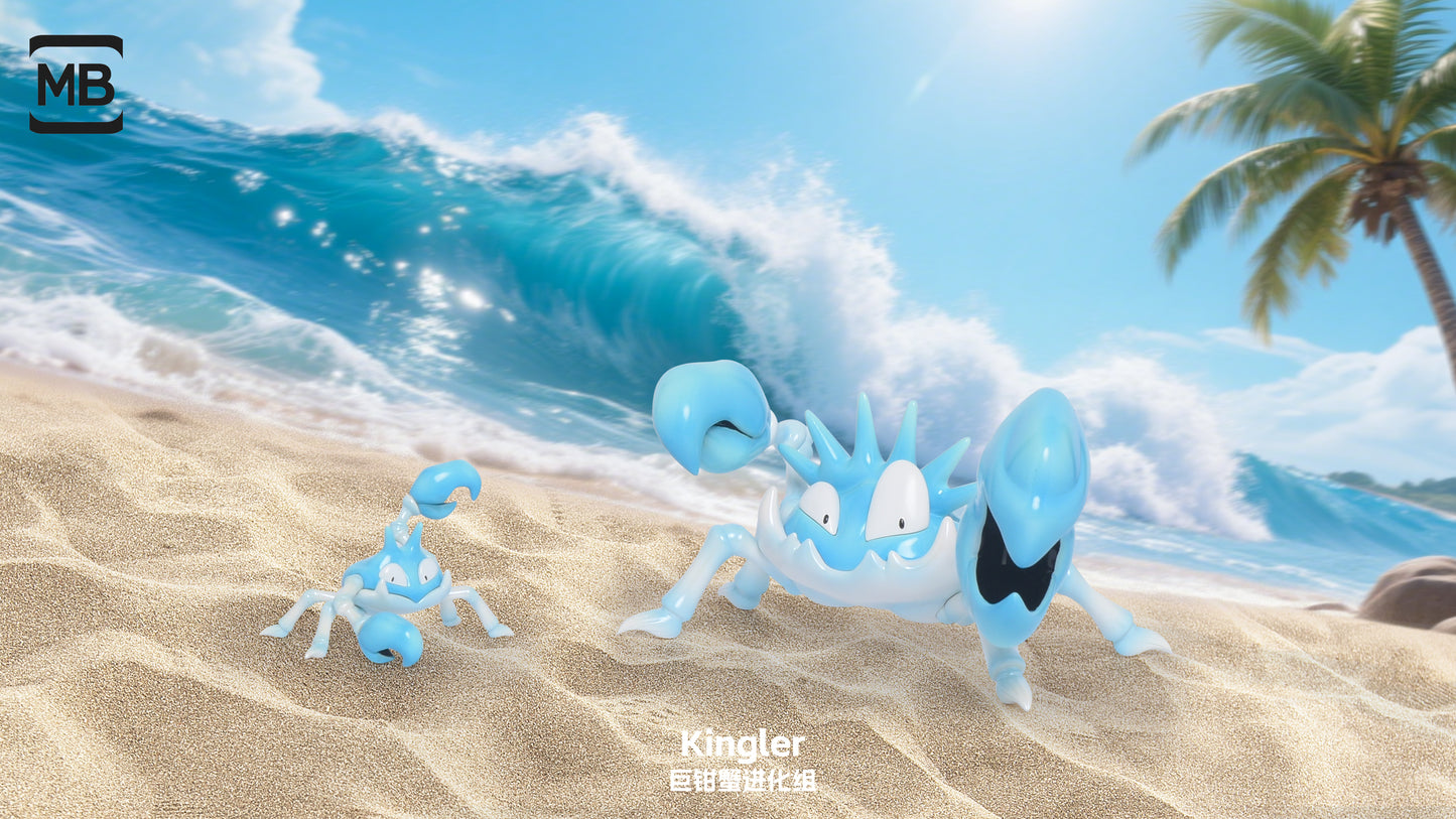 [PREORDER] 1/20 Scale World Figure [MB] - Krabby & Kingler