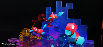 [IN STOCK] 1/20 Scale World Figure [LM] - Porygon & Porygon2 & Porygon-Z