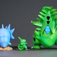 [PREORDER] 1/20 Scale World Figure [MN] - Larvitar & Pupitar & Tyranitar