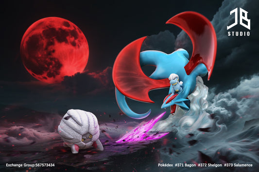 [PREORDER] 1/20 Scale World Figure [JB] - Bagon & Shelgon & Salamence