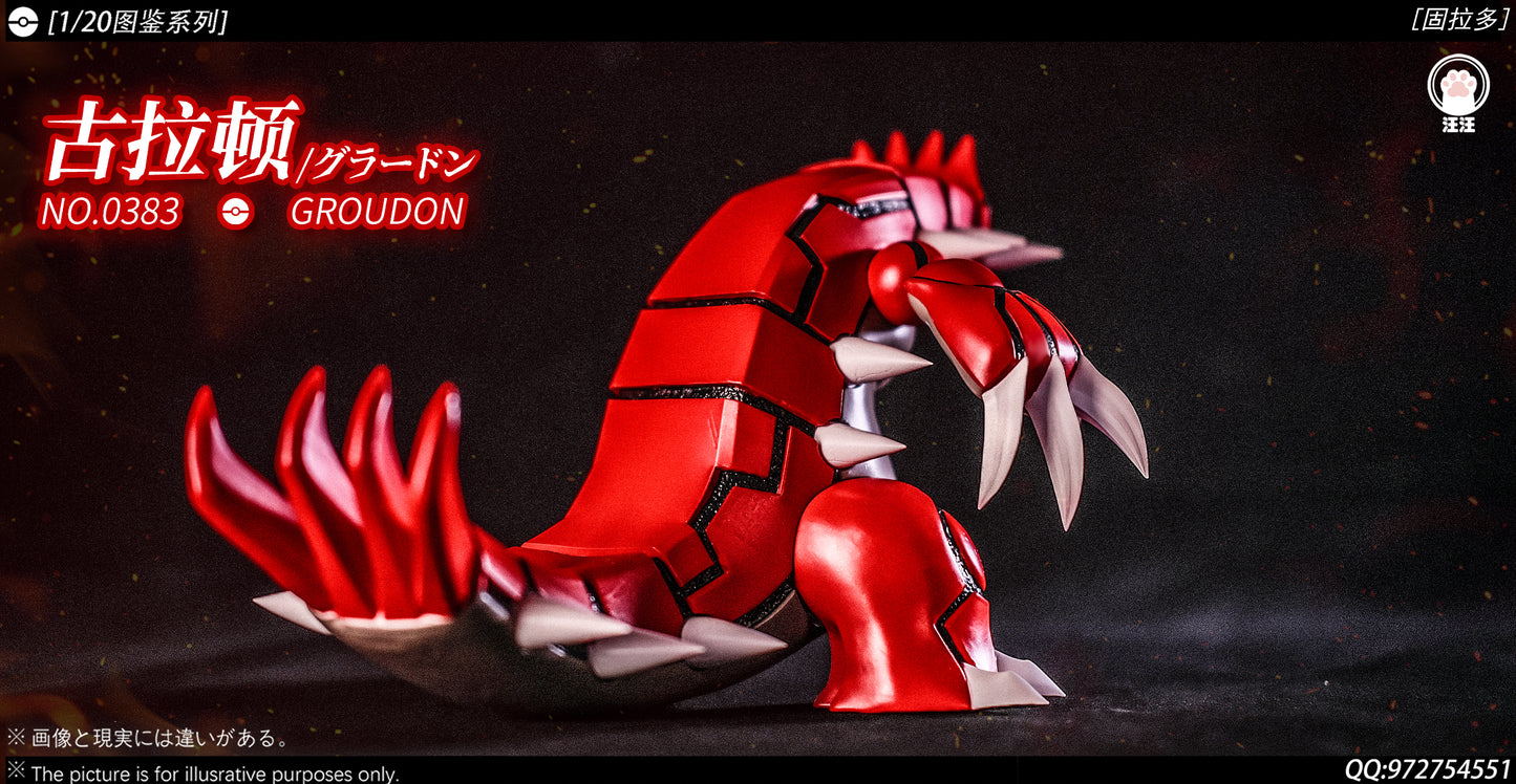 [PREORDER] 1/20 Scale World Figure [WW] - Groudon