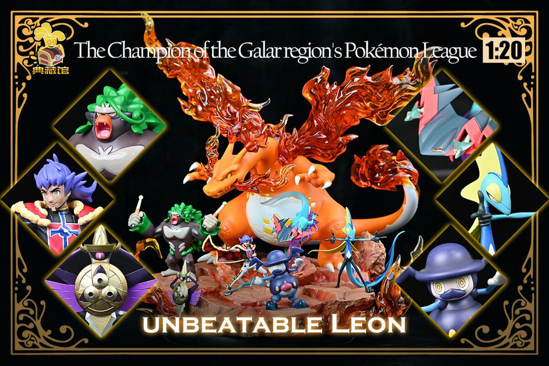 [PREORDER CLOSED] 1/20 Scale World Figure [DCG] - Leon & Gigantamax Charizard & Aegislash & Rillaboom & Inteleon & Mr. Rime & Dragapult