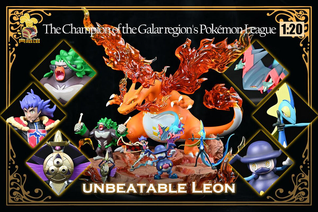 [IN STOCK] 1/20 Scale World Figure [DCG] - Leon & Gigantamax Charizard & Aegislash & Rillaboom & Inteleon & Mr. Rime & Dragapult