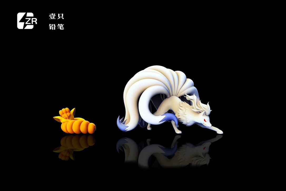 [PREORDER] 1/20 Scale World Figure [ZR] - Vulpix & Ninetales