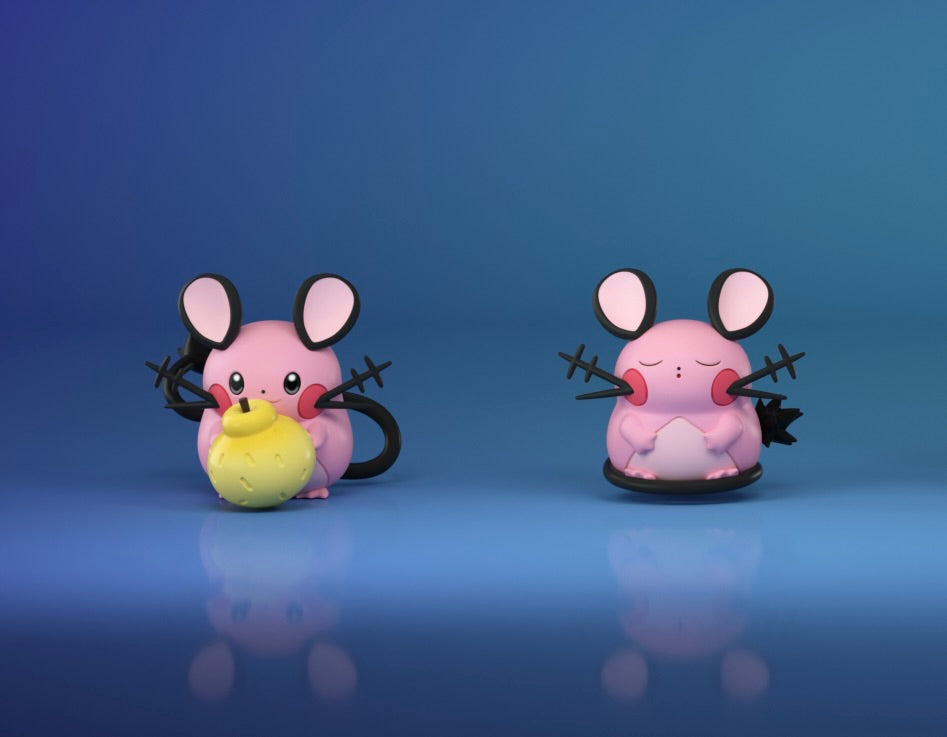 [PREORDER] 1/20 Scale World Figure [ZWG] - Dedenne & Emolga