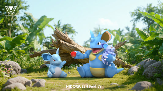 [PREORDER] 1/20 Scale World Figure [WONDER] - Nidoran♀ & Nidorina & Nidoqueen