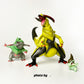 [IN STOCK] 1/20 Scale World Figure [TRAINER HOUSE] - Axew & Fraxure & Haxorus