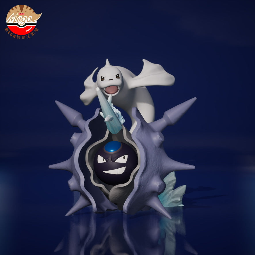 [PREORDER CLOSED] 1/20 Scale World Figure [MEGAZZ] - Lorelei & Shellder & Cloyster & Jynx & Smoochum & Dewgong