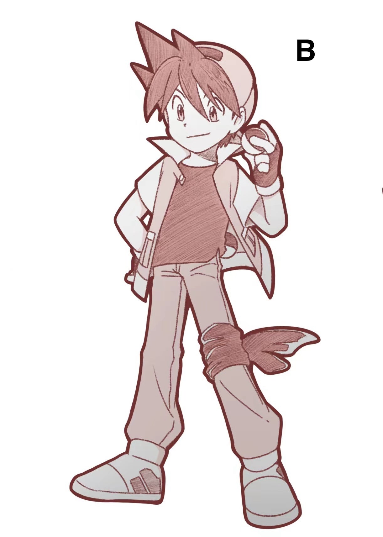 [PREORDER] 1/20 Scale World Figure [RED ART] - Red (Adventures) & Poliwhirl