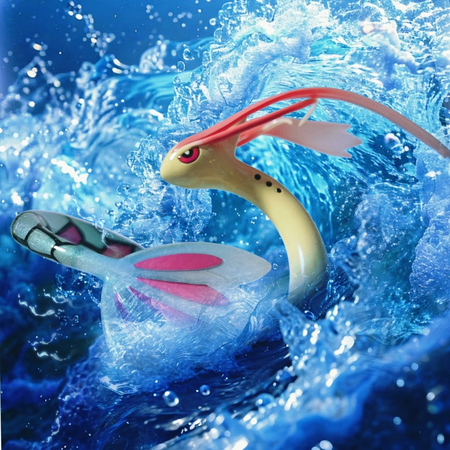 [IN STOCK] 1/20 Scale World Figure [JB] - Feebas & Milotic