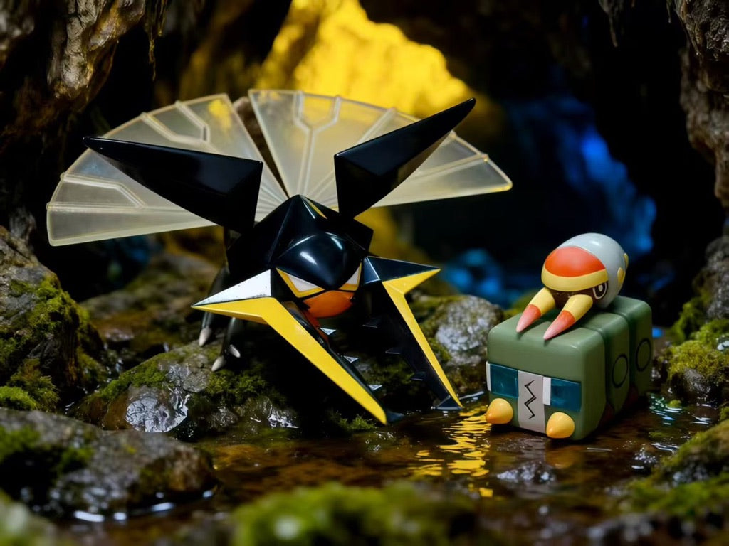 [PREORDER] 1/20 Scale World Figure [MQ] - Grubbin & Charjabug & Vikavolt