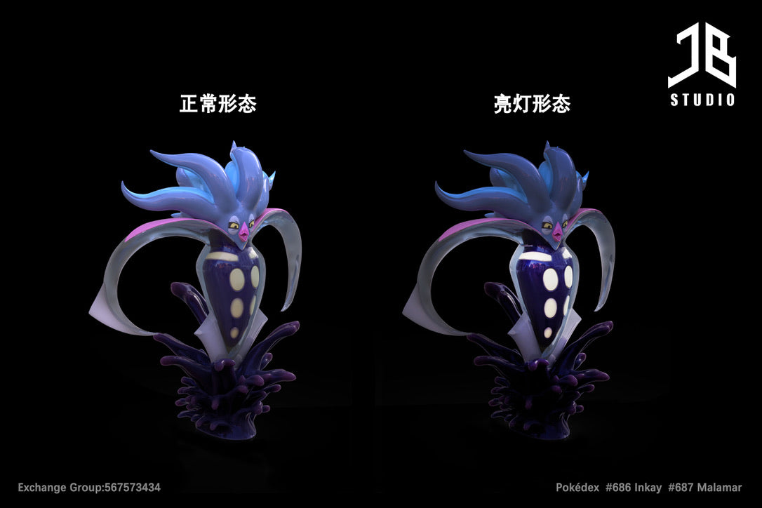 PREORDER] 1/20 Scale World Figure [JB] - Inkay & Malamar