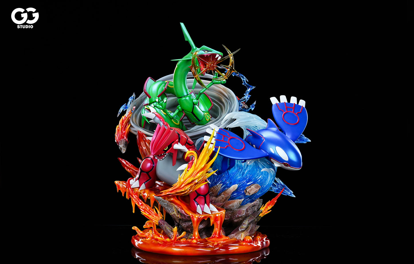 [PREORDER] Statue [GUGU] - Kyogre & Groudon & Rayquaza
