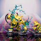 [IN STOCK] 1/20 Scale World Figure [UING] - Electabuzz & Elekid & Electivire & Magmar & Magby & Magmortar