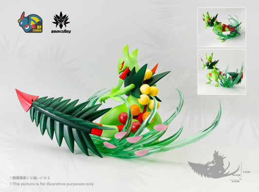 [PREORDER] 1/20 Scale World Figure [BF & BRAVIARY] - Mega Sceptile