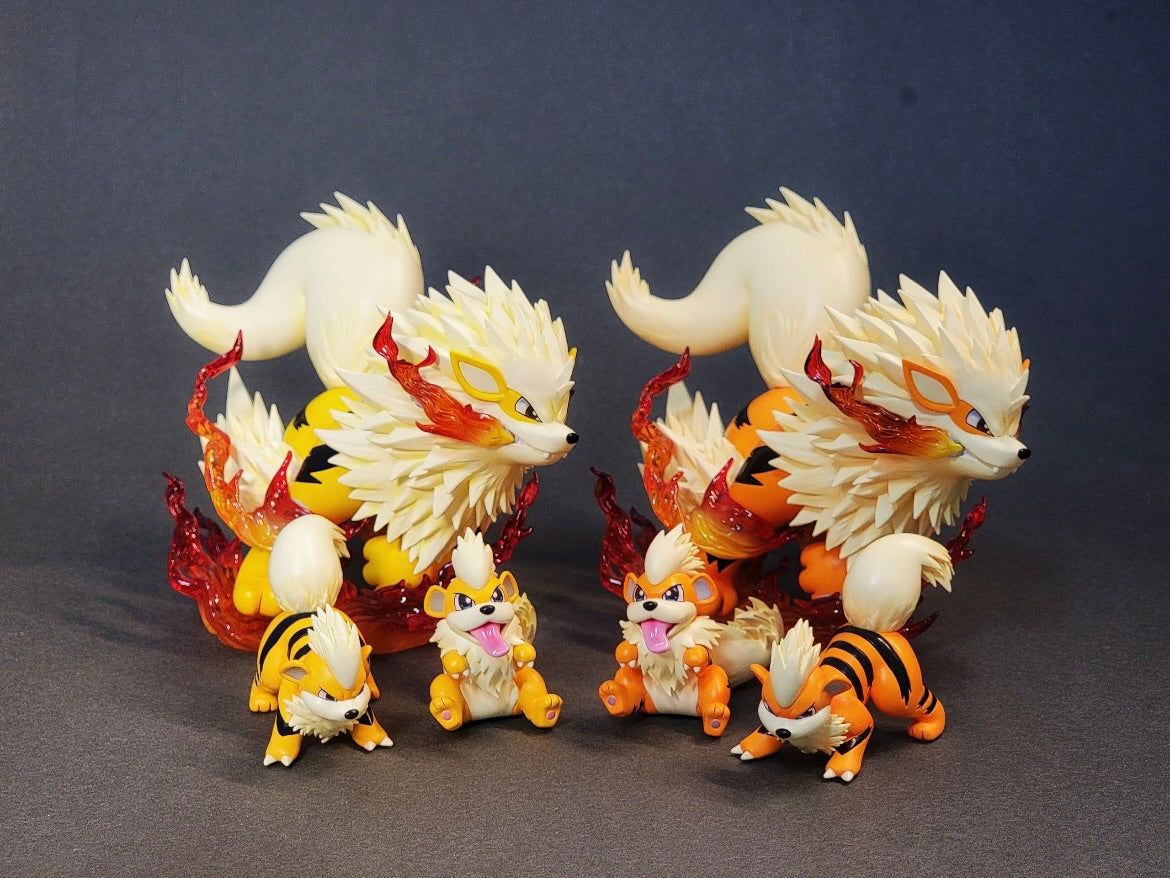 [IN STOCK] 1/20 Scale World Figure [PALLET TOWN] - Growlithe & Arcanine