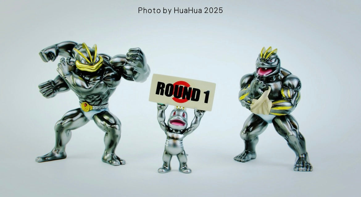 [IN STOCK] 1/20 Scale World Figure [HJ] - Machop & Machoke & Machamp