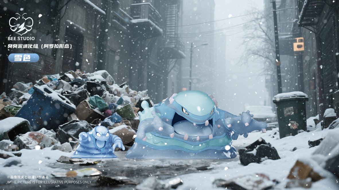 [PREORDER] 1/20 Scale World Figure [BEE] - Alolan Grimer & Muk