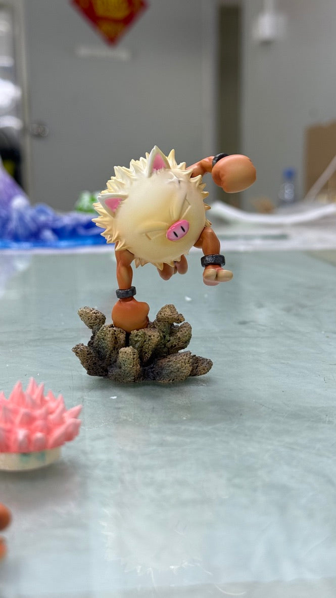 [PREORDER] 1/20 Scale World Figure [DM VIP] - Mankey & Primeape