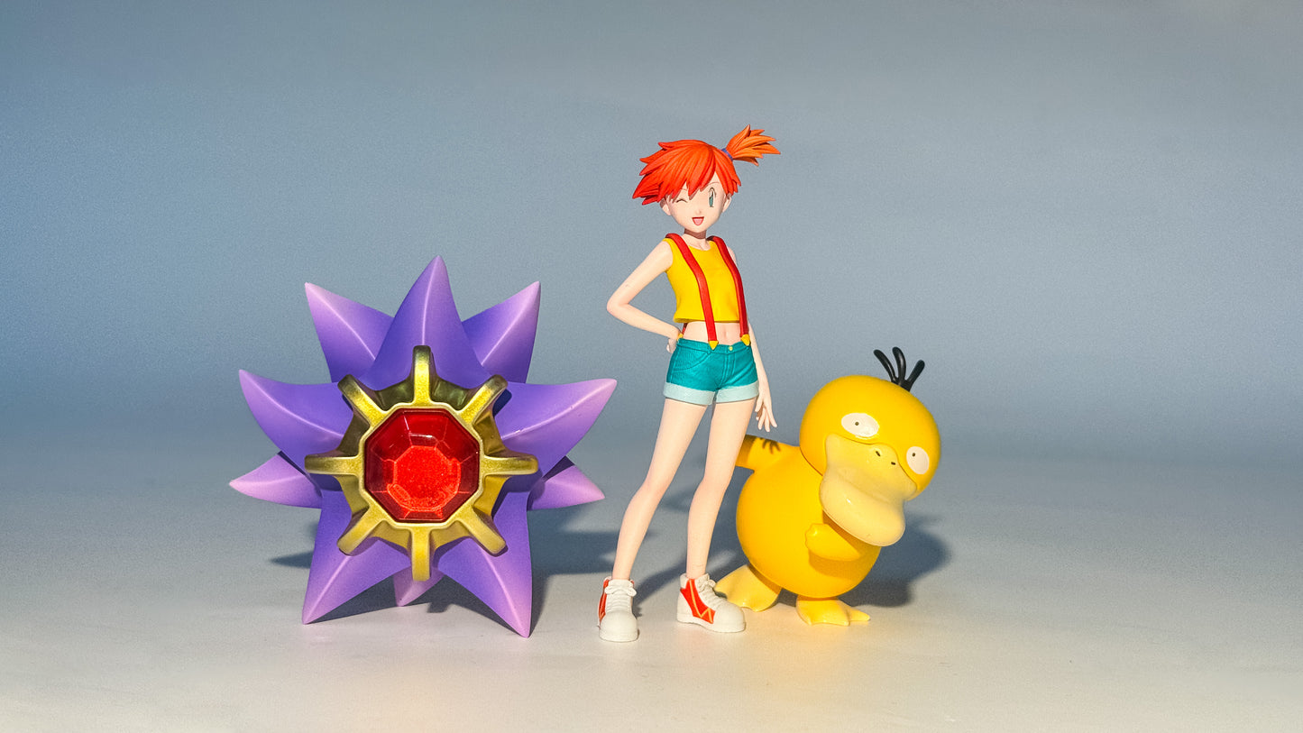 [IN STOCK] 1/20 Scale World Figure [LIMOUSINE] - Misty & Starmie
